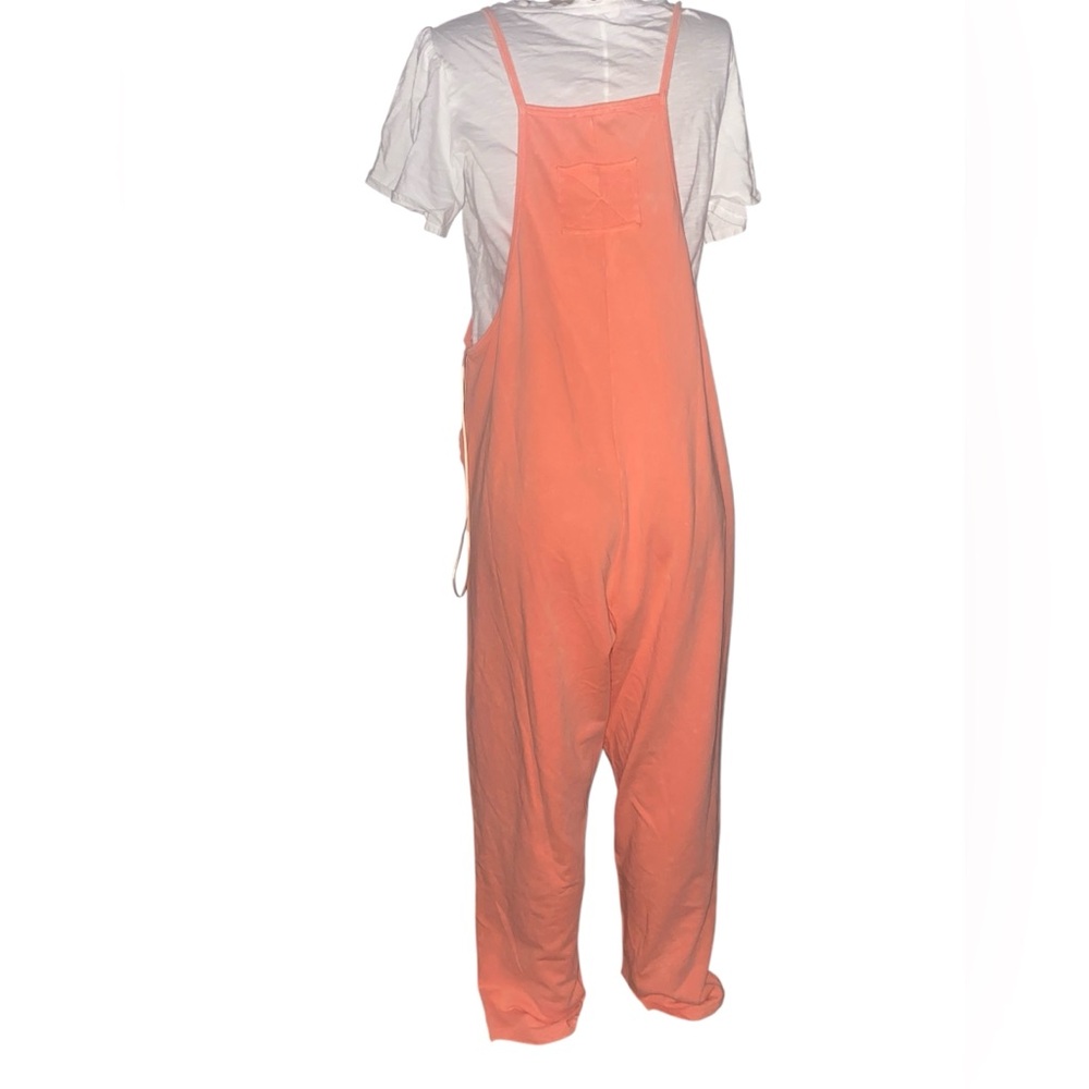 Stylish Coral Overalls - Picture 2 of 7